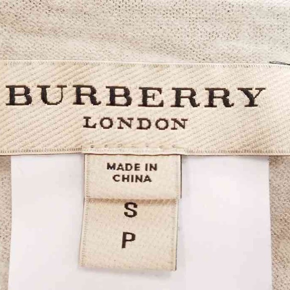 Burberry London Beige Wool/Cashmere Darwin Cardigan size Small/ 6 - Picture 4 of 6